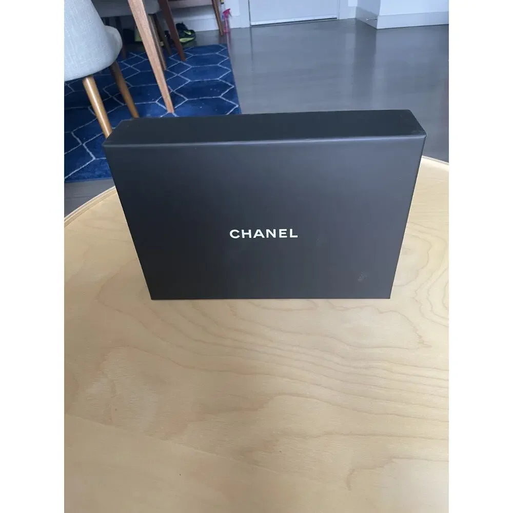 Chanel NEW Blue Golden Class Wallet On a Chain Quilted Leather Crossbody Bag